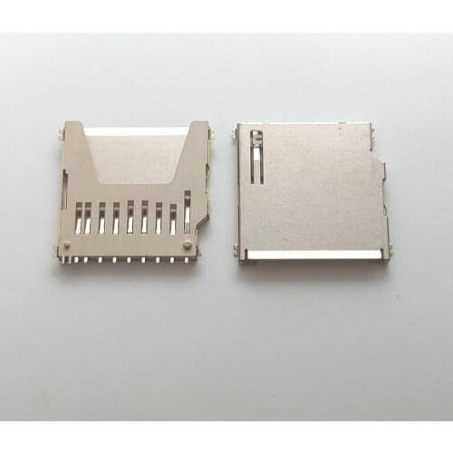 50Pcs/Lot Sd Card Slot Memory Card Holder Connectors Long Body 11P Sd Card Holder