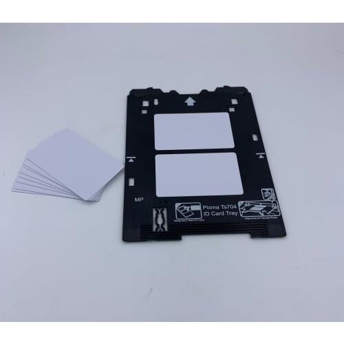 50X Double Sides Printable Inkjet Club School Membership+ 1pcs CR80 Card MP Tray For Canon Pixma TS701 TS8210 TS8310 TS9510 etc