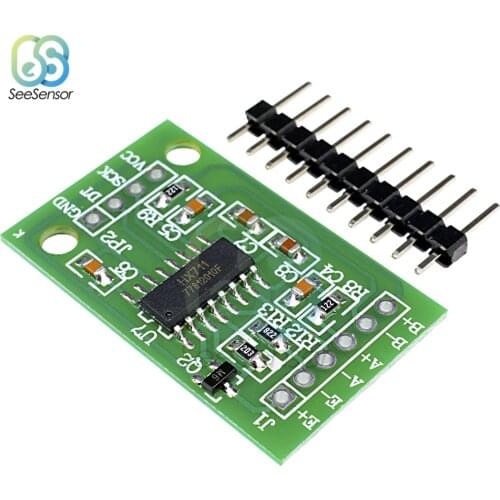 Dual Channel HX711 Weighing Sensor Load Cell 24 Bit Precision A/D Module Weighing Pressure Sensor