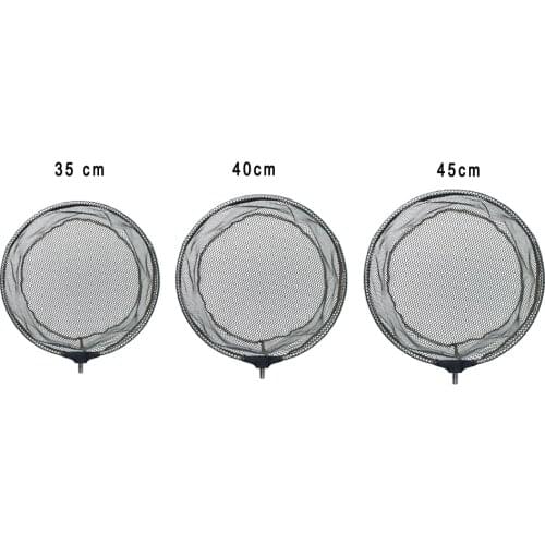 Trout Carp Coarse Fishing Landing Net Head Replacement Net Tackle 40cm Fishing Anti-adhesive Hook fishes Tackle Accessoy