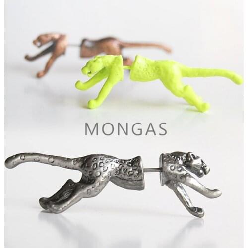 IVYYE cat 3D Fashion Anime Cartoon Earring Cute Animal Stud Earrings For Women Girls Kids Jewelry XMAS New Gift