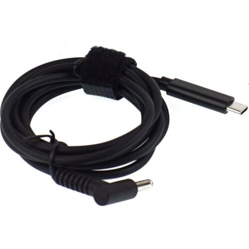 Laptop fast charging cable Type-C USB C PD male to DC 4.5x3.0mm for HP EliteBook Folio 1040 G1 notebook Adapter Cable