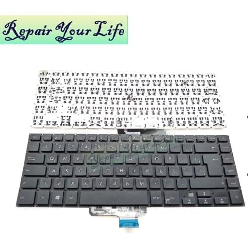 Brazil Laptop keyboard Brazilian BR English US Keyboard for ASUS VivoBook 15 X510 X510U X510UQ F510 F510UA X510UA 0KNB0-412BBR00