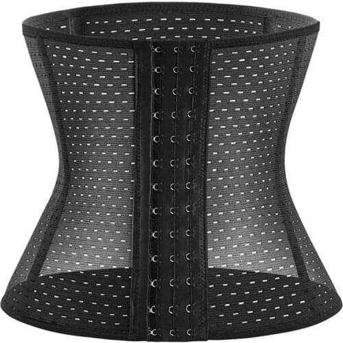 Body Shaper Waist Trainer Belt Steel Boned Corset Women Postpartum Tummy Control Slimming Girdle Modeling Strap Shapewear Sheath