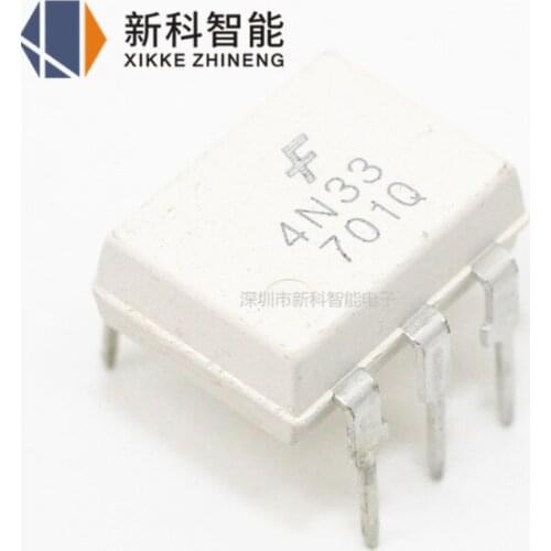 Xinyuan 10PCS/LOT 4N33 DIP6 DIP photoelectric coupler new and original