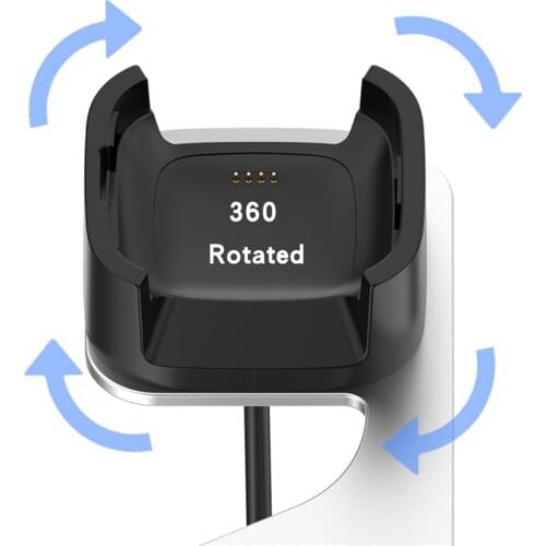 Metal Charging Stand G02 Charger Charging Dock for Fitbit Versa2 Watch Accessories