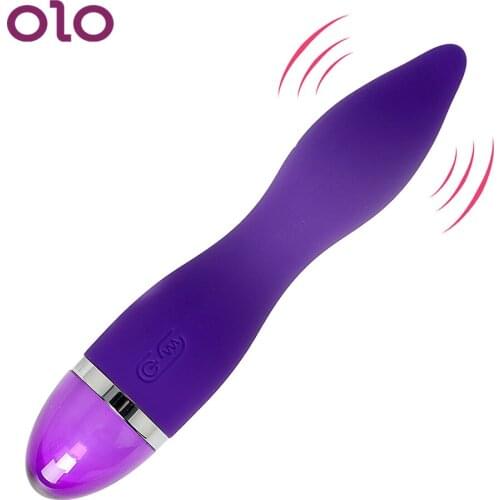 OLO AV Rod Vibrator Magic Wand Massager Clitoris Stimulation 12 Speed USB Charging Powerful Sex Product Sex Toys For Women