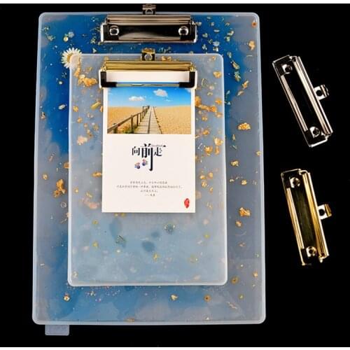 Folder Silicone Mold for UV Resin Epoxy DIY Handmade Crystal Stationery Child