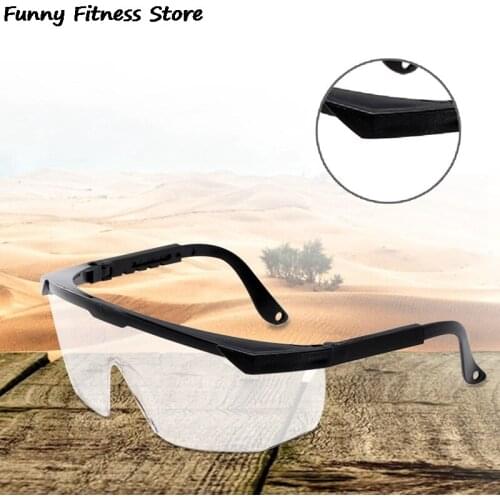 Dustproof Windproof Cycling Goggles Outdoor Bicycle Sports Eyewear Men Women Bike Transparent Clear Glasses Motorcycle Riding