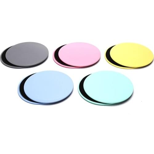 1pair Gliding Discs Slider Fitness Disc Exercise Sliding Plate For Yoga Gym Abdominal Core Training Exercise Equipment