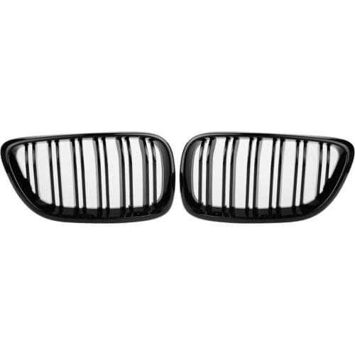 Kidney grille replacement anticorrosive black car styling front cover for 2012-2017 BMW 2 Series F22 F23 F87 M2 Racing Grills