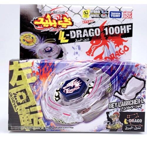 100% Original Takara Tomy Lightning L-Drago 100HF Beyblade (BB43) Starter Set