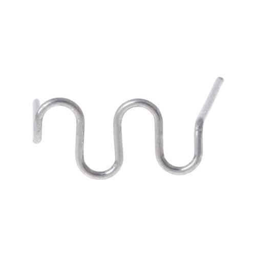 100 Pcs/Set 0.8mm Wave Flat Hot Staples For Plastic Stapler Repair Welder