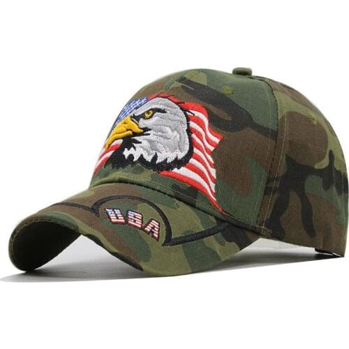 2020 USA Flag Eagle 3D Embroidery Baseball Cap Snapback Caps Casquette Hats Fitted Casual Gorras Dad Hats For Men Women