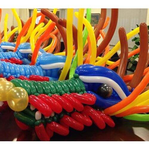 260Q Long balloons Wedding decorations kids Kindergarten Manual production DIY creation magic ballon color options 100pcs/lot