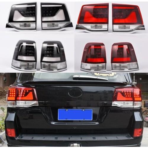 Car Accessories For Toyota Land Cruiser LC200 2016-2019 2020 Tail Light LED Tail Light Rear LED DRL Brake Park Signal Stop Lamp