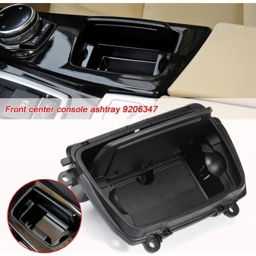 Audew black plastic central control ashtray assembly box suitable for BMW 5 series F10 F11 F18 520 51169206347