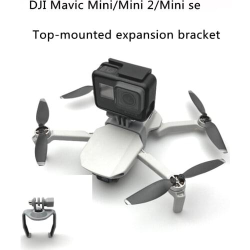 DJI Mavic Mini 2 Top Expansion Bracket 1/4 Screw Adapter Bracket Panoramic Camera GoPro 9 Expansion Bracket Accessories