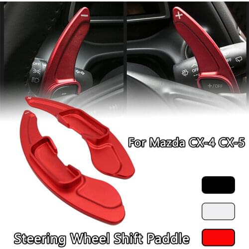 For Mazda 3 6 CX-4 2013 CX-5 2016-2018 & Atenza Axela 2014-2018 Car Accessories Steering Wheel Shift Paddle Extension Shifter