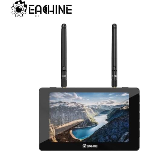 Eachine Moneagle 5 Inch IPS 800x480 5.8GHz 40CH Diversity Receiver 1000Lux FPV Monitor HD Display For RC Drone Radio Controller
