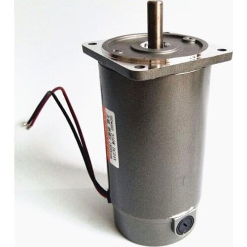 DC12V 24V 220V 350W 1800 rpm High power motor,350W permanent magnet Round shaft type DC motor