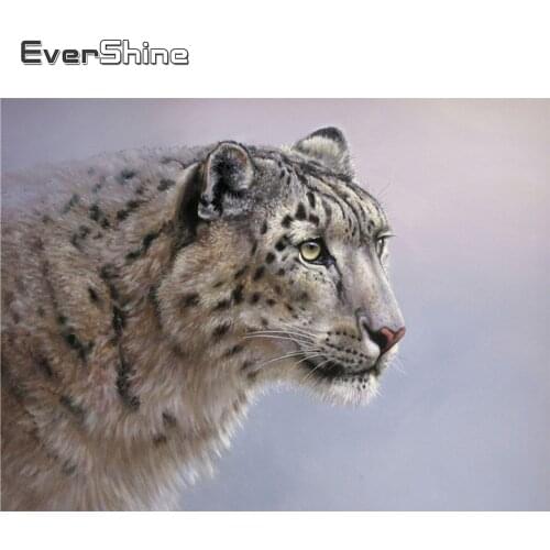 Evershine 5D DIY Full Square Round Diamond Painting Tiger Diamond Embroidery Sale Animal Pictures Of Rhinestones Handicrafts