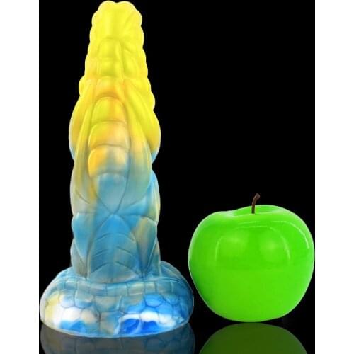 Colorful Large Dragon Dildo Realistic With Suction Cup Fake Penis Consoladores Femenino Anal Dildos Butt Plugs Sex Toy For Women