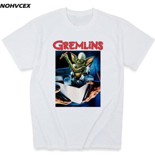 Summer Gremlins Gizmo Graphic T-Shirt O-Neck