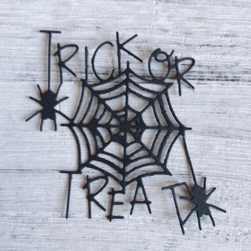 MEET HUANG Metal Cutting Die Cut Halloween Spider Web Scrapbooking Paper Craft Handmade Card Punch Art knife Cutter