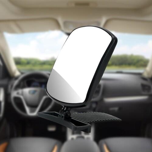 Baby Kids Safety Monitor Car Rearview Safety Back Seat Mirror Car Baby Mirror Adhesive Rotatable Adjustable