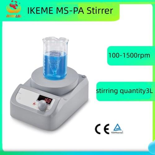 Heating Magnetic Stirrer 1500rpm 3L 110-220V LED Digital Magnetic Mixer Laboratory Equipment With Stir Bar