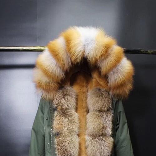 Natural color raccoon fox leather fur collar red fox fur collar scarf genuine large size scarf warp shawl scarf warm shawl scarf