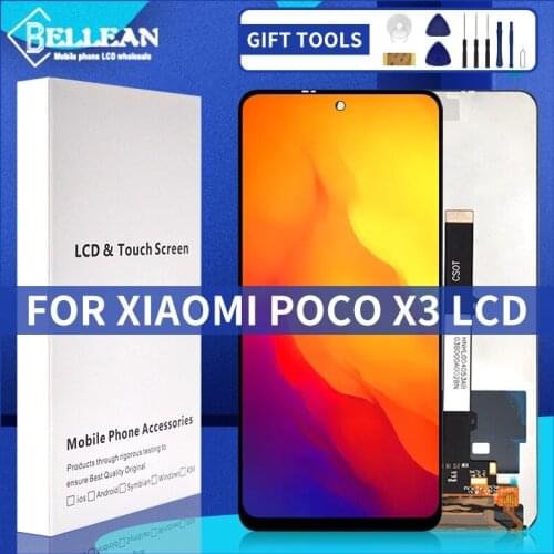 Catteny Original For Xiaomi POCO X3 LCD Touch Screen Digitizer Assembly Repair Parts For Xiaomi X3 NFC Display Free Shipping