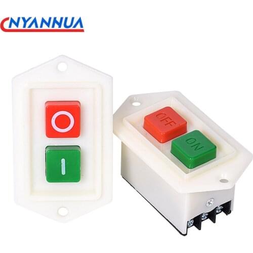1PCS LC3-10 -5 Large Contact 10A Drill Press Switch Start Stop Push Button Switch Punch Machine Tool