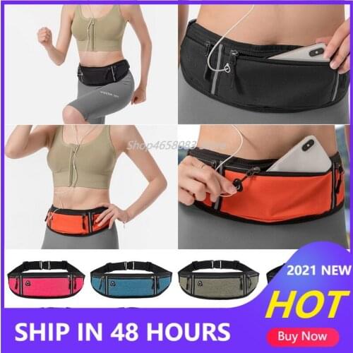Waterproof Running Waist Bag Outdoor Sports Cycling Belt Bags Women For Iphone Phone Jogging Bags For Women Men Lady Gym Bag
