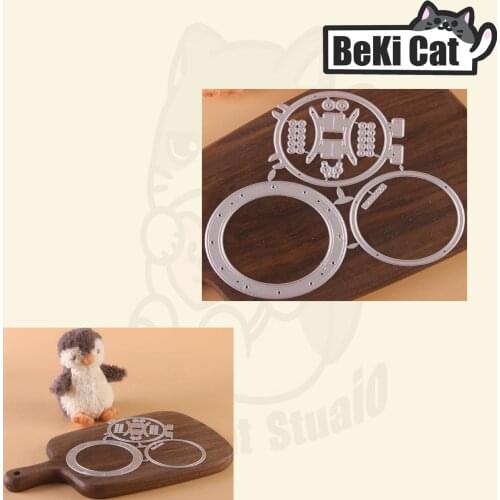Cutting die Porthole Stencils for DIY Scrapbooking photo album Decorative DIY Paper Cards