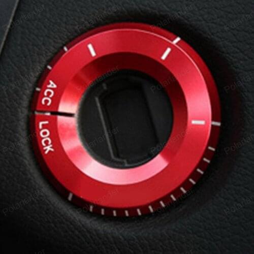 Luminous Ignition Key Ring Switch Cover Sticker For Benz A-Class C-Class GLA CLA200 C260L Car Styling