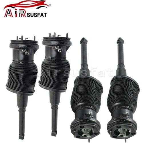 4pcs Front & Rear Air Shock Strut Suspension Pneumatic Shock Absorber For Lexus LS430 LS400 2000-2006 48010-50130 48090-50110