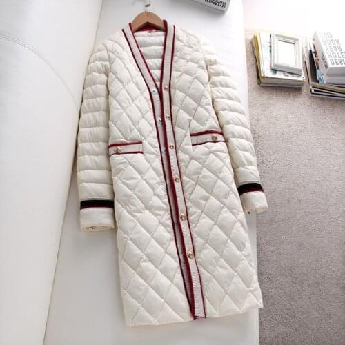 90% white jacket winter coat women, womens Korean down jacket, warm parka Chaqueta Mujer