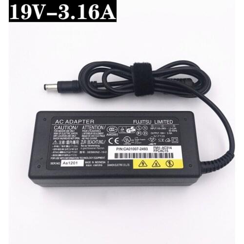 19V 3.16A 5.5*2.5MM Laptop Adapter For Fujitsu Notebook Power Adapter