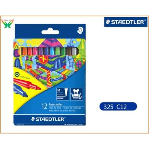 Staedtler 12/24 color Watercolor pen can wash childrens watercolor painting set for student Painting graffiti DIY art supplies