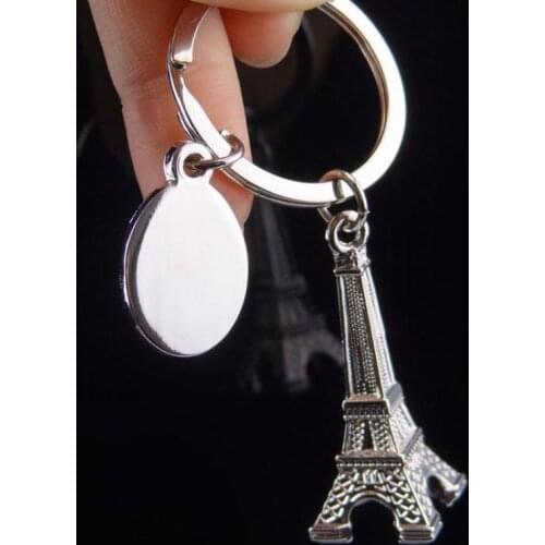 Eiffel Tower Key Chain, Key Souvenir, Fashion Men And Women Car Bag Key Chain Pendant