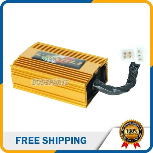 DQ190 Aluminum 6 - Pin GY6 DC Iginitor CDI Box For 125 150 200 250 CC ATV Dirt bike Utv Go kart Engine Parts Igniter