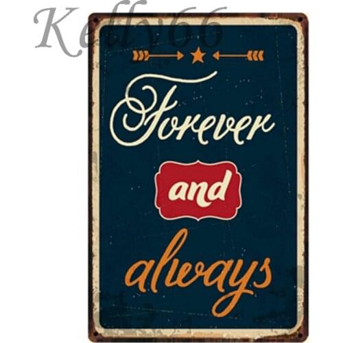 [ Kelly66 ] Quote Motivational Vintage Metal Sign Poster Home Decor Bar Wall Claft Art Painting 20*30 CM Size y-1183