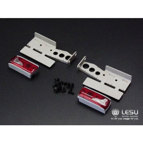 LESU Rear Lights Bracket for 1/14 Tmy MAN RC Tractor Truck Upgrade Part TH02283