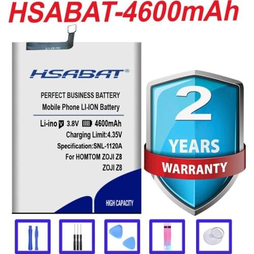 Top Brand 100% New 4600mAh Battery for HOMTOM ZOJI Z8 5.0inch MTK6750 in stock