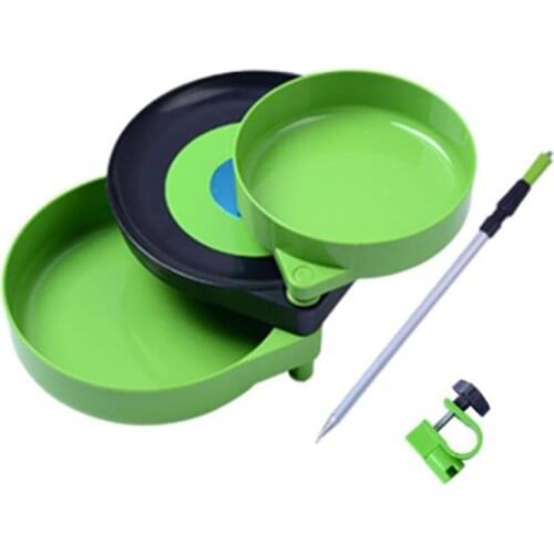 Mini Pull Bait Tray Outdoor Magnetic Fishing Accessories Practical Big Capacity Portable Fishing Tray Tool Plastic Bait Plate