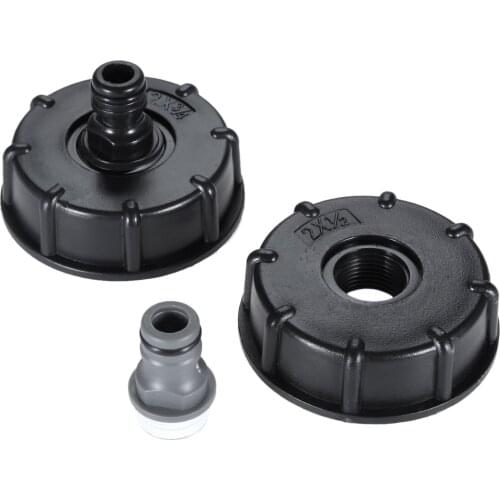 1pc Garden Hose Connector Adapter Reducer IBC Water Tank 1/2" 3/4" Standard Coarse Thread Durable Garden Hose Pipe Tap Storage