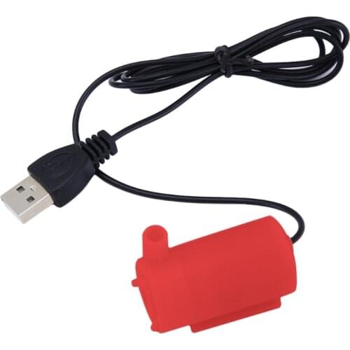 Micro Mini Submersible Water Pump Fish Tank Aquarium USB Powered DC 5V 2-3L/min
