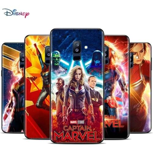 Marvel Avengers Super Hero Captain Marvel For Samsung Galaxy A9 A8 A7 A6 A5 A3 Star Plus 2018 2017 2016 TPU Silicone Phone Case